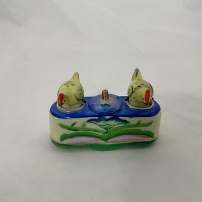 [283] VINTAGE | Chicken Nodder | Condiment Set