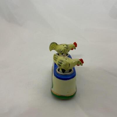 [283] VINTAGE | Chicken Nodder | Condiment Set