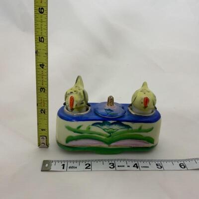 [283] VINTAGE | Chicken Nodder | Condiment Set