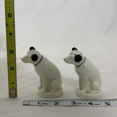 [284] VINTAGE | Nipper | Masterâ€™s Voice RCA | Salt and Pepper