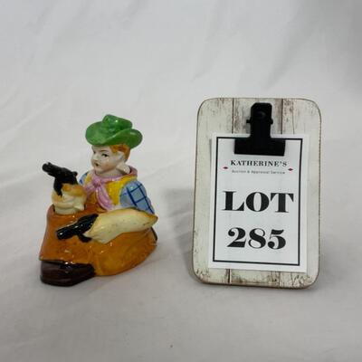 [285] VINTAGE | Cowboy Nodder | Salt and Pepper