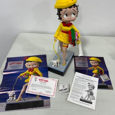 [288] Betty Boop | Shopping Spree | Franklin Mint | 17â€