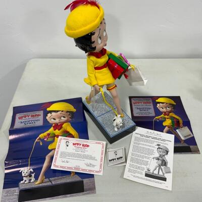 [288] Betty Boop | Shopping Spree | Franklin Mint | 17â€