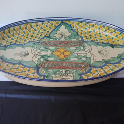 Decorative Hand Painted platter/bowl