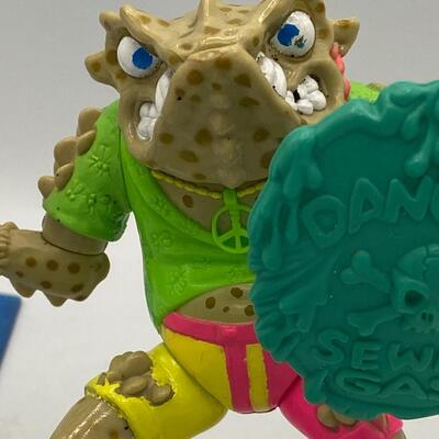 Vintage TMNT Playmate Toys 1990 Napoleon Bonafrog Toad Action Figure