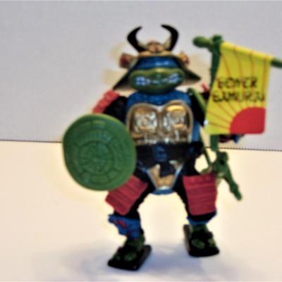 Vintage TMNT Playmate Toys 1990 Sewer Samurai Leonardo Action Figure