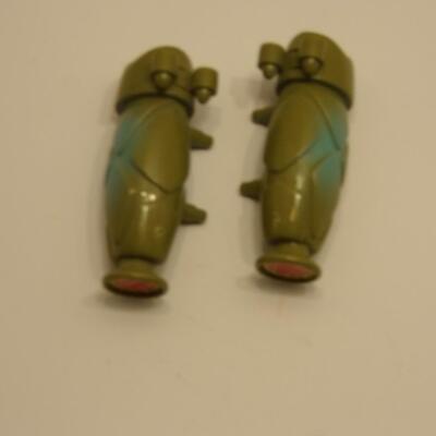 VINTAGE TMNT Playmate Toys COPTER PARTS - TURBO ENGINE L&R