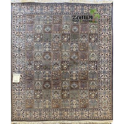 Indian Kashmir floral rug 6'11