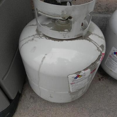 LOT 158 FULL PROPANE TANK