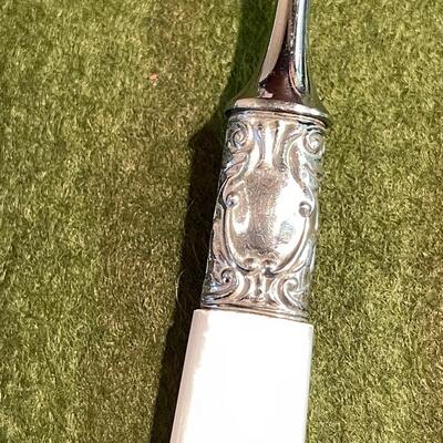 Lot 339 Set 6 Desert Forks Mother of Pearl Sterling Band