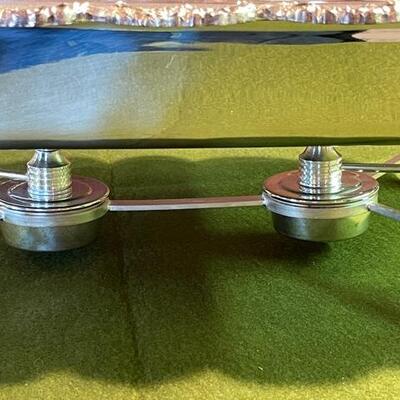 Lot 345 Ornate Silver Plate Chaffing Dish with Burners 