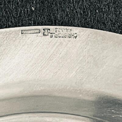 Lot 349 Silver Plate Christofle  Asparagus Server France & Christofle Small Plate