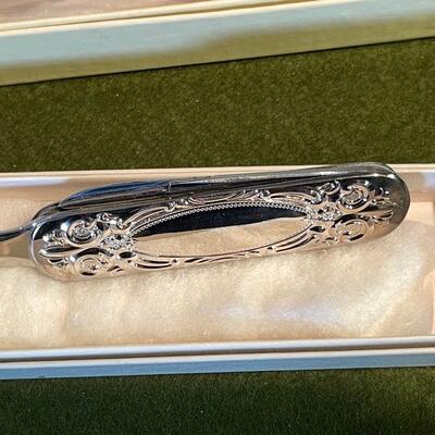 Lot 360 New & Ready to Re-Gift Silver Plate Letter Openers, Candy Dishes Cheese knife