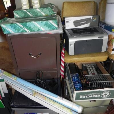 LOT 174 PRINTER AND OFFICE SUPPLIES