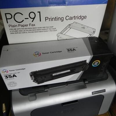 LOT 174 PRINTER AND OFFICE SUPPLIES