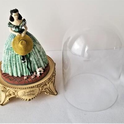 Lot #80  Retired Franklin Mint Scarlett O'Hara "Scarlett's Flirtations" - 1993