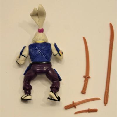 Vintage TMNT Playmate Toys 1989 Miyamoto Usagi Action Figure