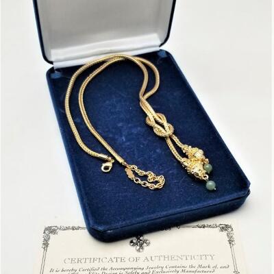 Lot #83  Camrose & Kross Necklace in Original Box - Jackie Kennedy