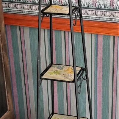 Lot #88 Metal Plant or Display Rack - Indoor/Outdoor