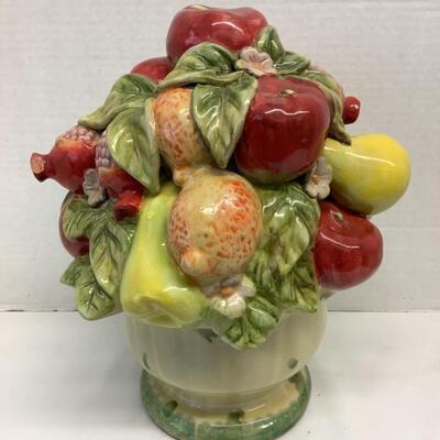 D1209 Italian Ceramic Fruit Bowl Centerpiece 