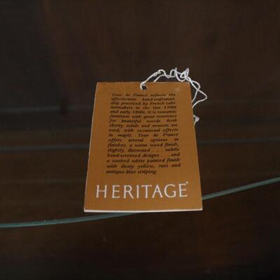 Lot #257: Vintage Heritage Tour De France China Cabinet - 