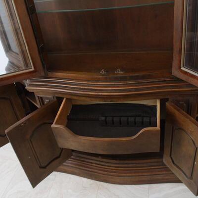 Lot #257: Vintage Heritage Tour De France China Cabinet - 