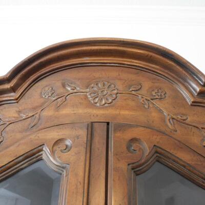 Lot #257: Vintage Heritage Tour De France China Cabinet - 