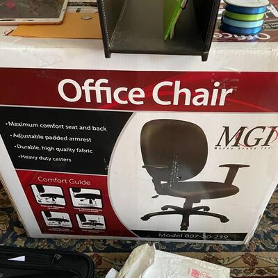 Office chair new in box 