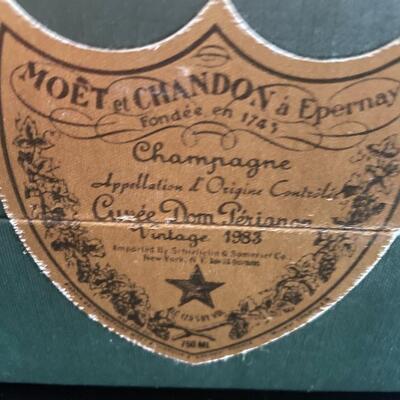 1983 unopened Don Perignon Champagne