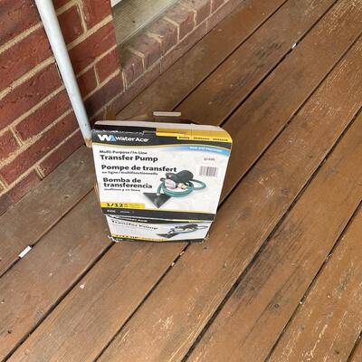 Transfer pump water ace 