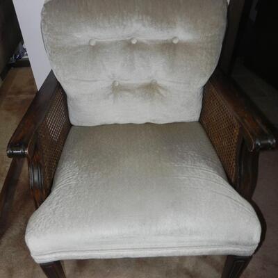 LOT 111 UHPOLSTERED  CHAIR