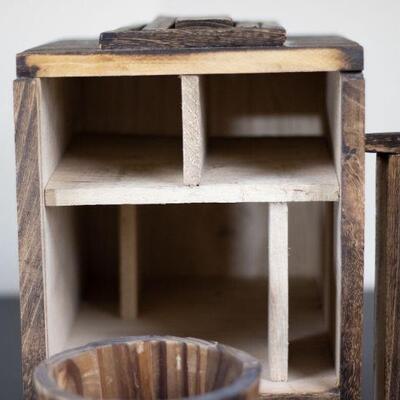 Antique Japanese Tea Box With cup 