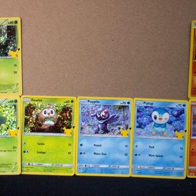 25th anniversary Pokemon cards Special Edition 