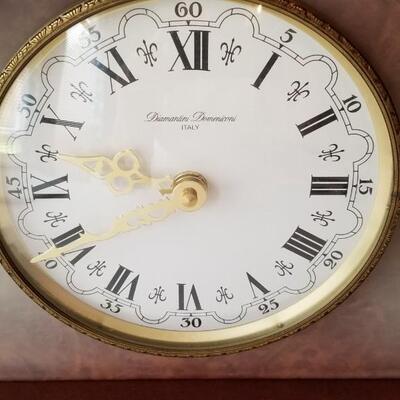Lot #103  Decorative Mantle Clock - Italian
