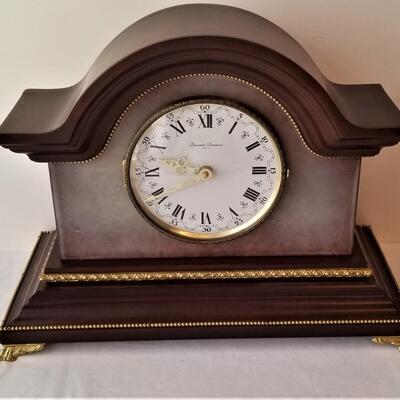 Lot #103  Decorative Mantle Clock - Italian