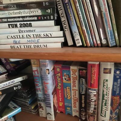 DVD  VHS LOT 