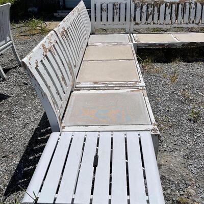 2160-Kingsley Bate Teak Wood Outdoor â€œUâ€ Shape Sectional Sofa