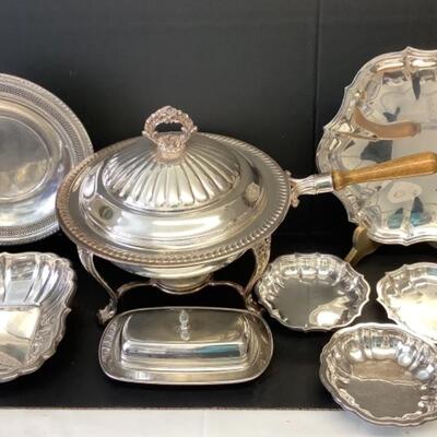 E2163  8 Pieces of Silver PLate