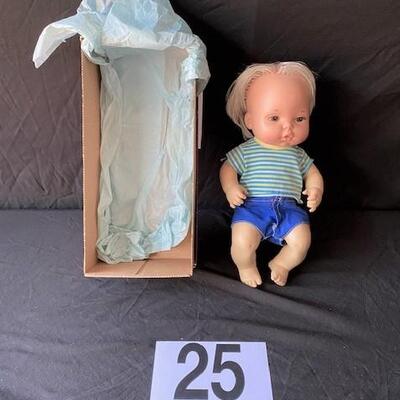 LOT#D25: 1975 Mattel Anatomically Correct Boy Doll