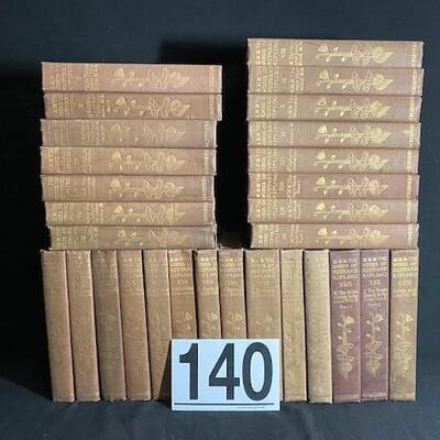 LOT#140: Incomplete Collection of The Works of Rudyard Kipling