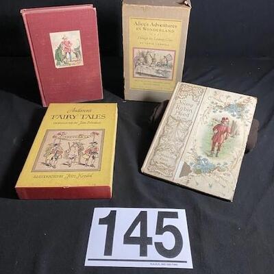 LOT#145: Vintage Fairy Tale Books