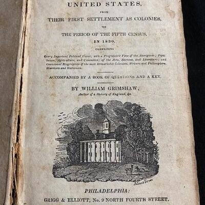 LOT#147: Assorted Early (early to mid-19th Century) US History Books