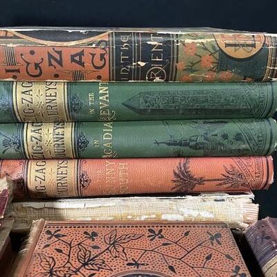 LOT#157: Assorted Antique Books #3