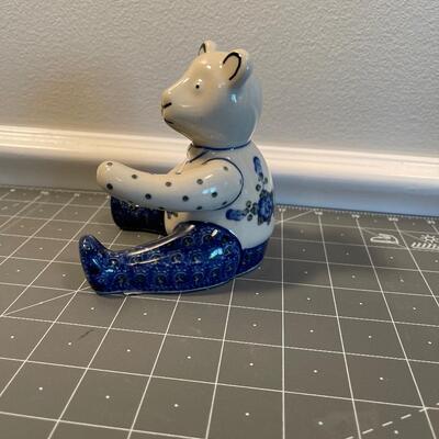 #613 Ceramic Bear Figurine 