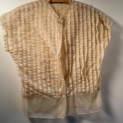 #655 Another Lace Shear Top. 