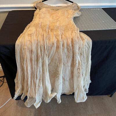 #656 Makoff FABULOUS Shear Dress with Under Dress. 