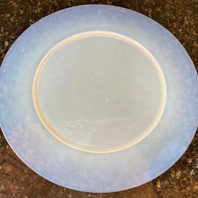 #676 Opalescent Serving Platter 