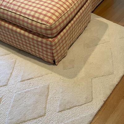 Pottery Barn rug 5 x 8