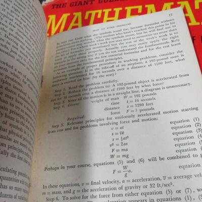 Giant Golden Book Of Mathematics & How To Study Physics