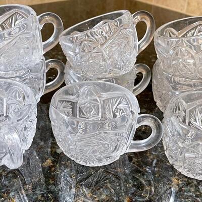 #705 Punch Bowl Cups (8) 